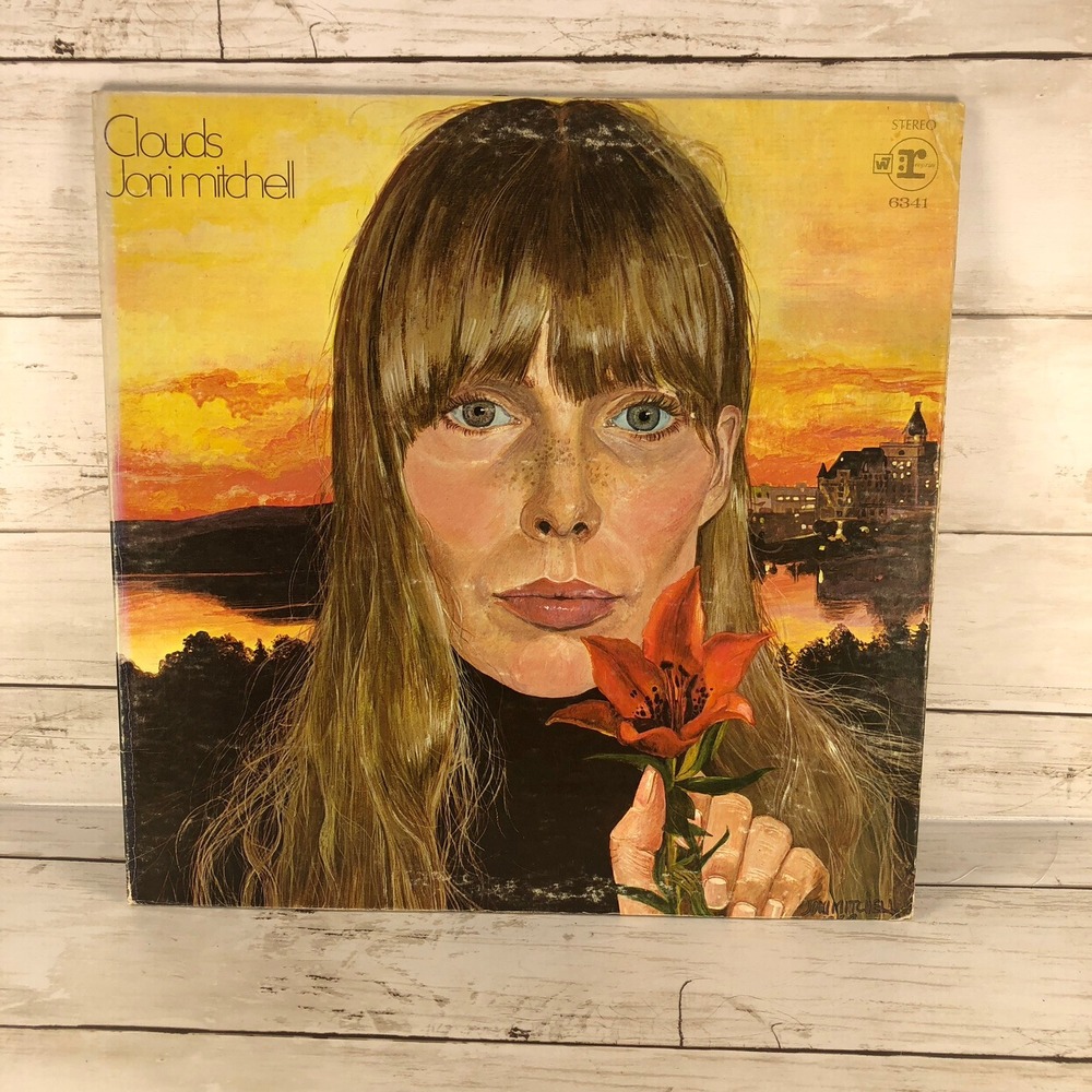 Joni Mitchell Clouds Vinyl LP Record RS 6341 Reprise Records Stereo 1969 Folk